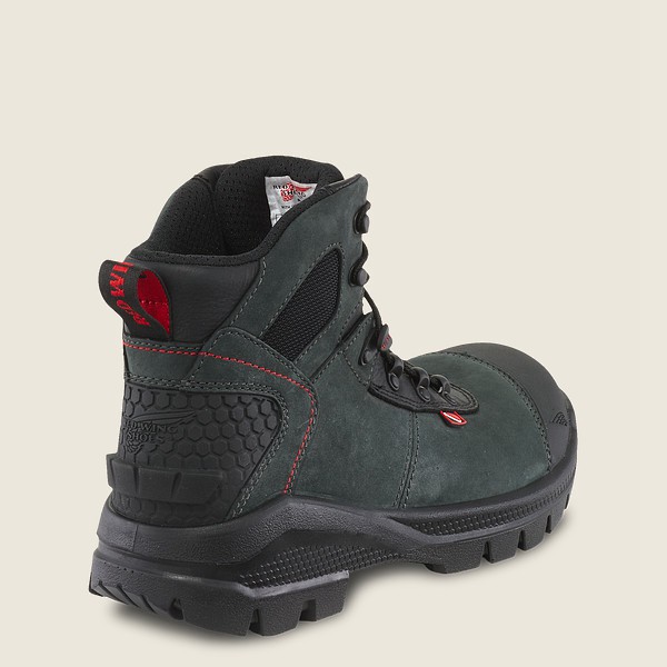 Red Wing Mens Safety Boots - Crv™ - 6-inch Toe - Navy/Black - TDE085641